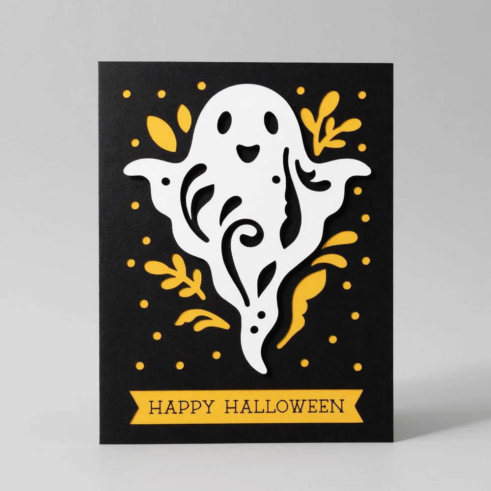 Halloween Ghost Card