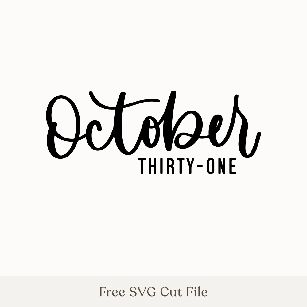 October Thirty-One