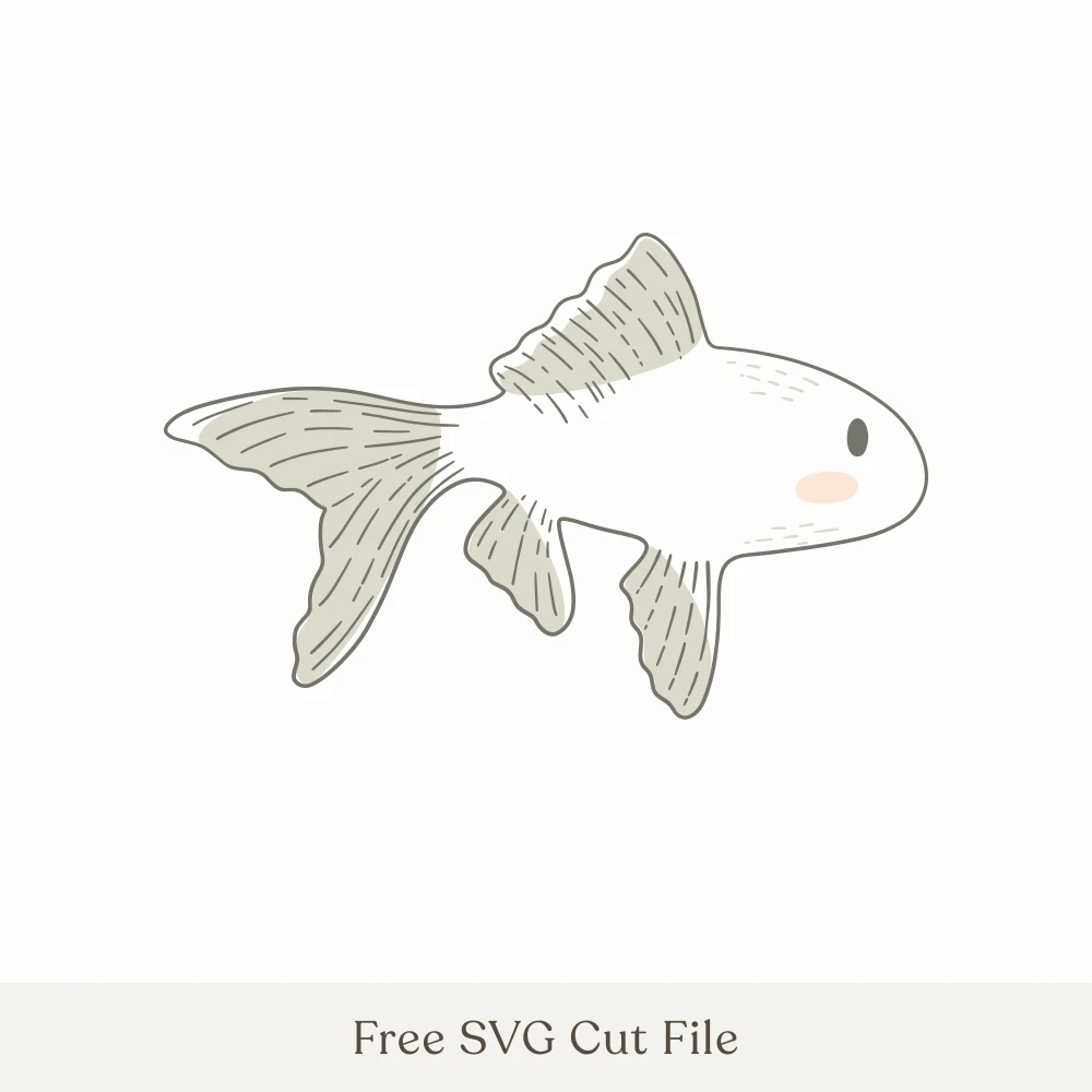 Hand Drawn Goldfish