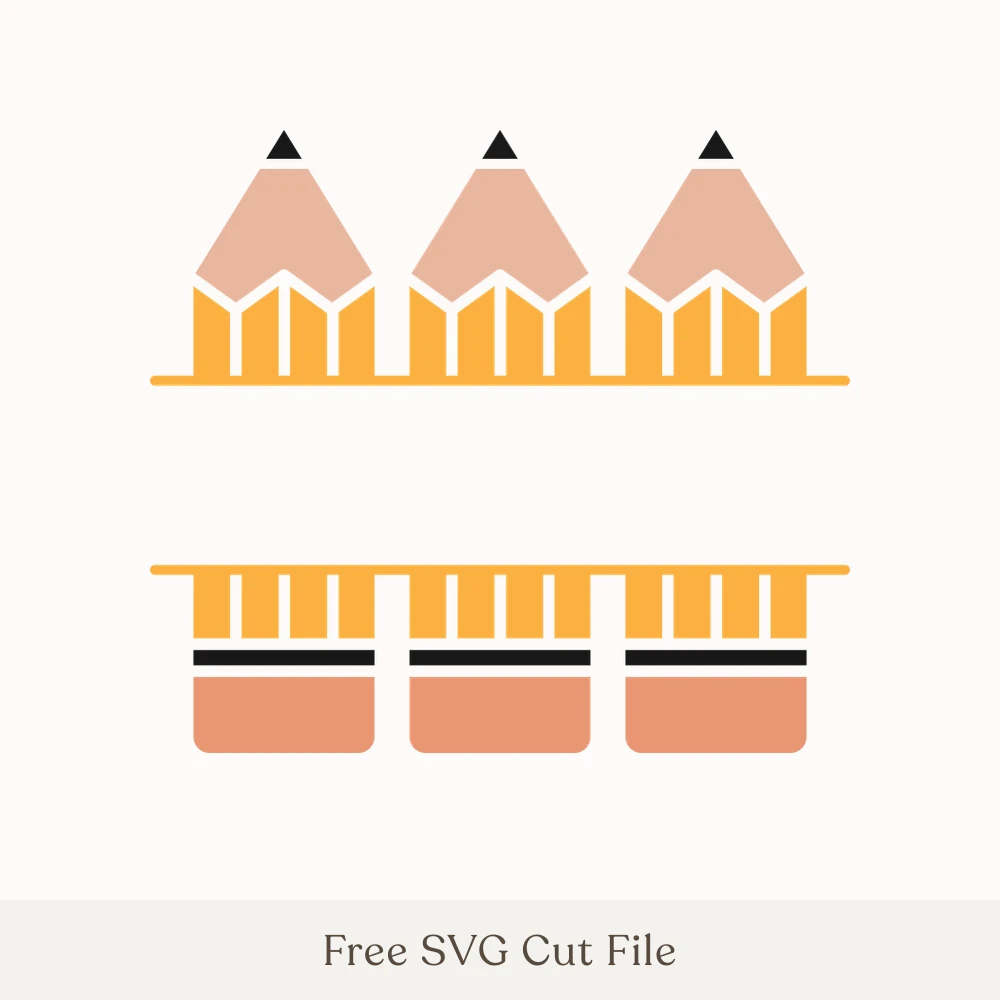 Split Pencil Frame