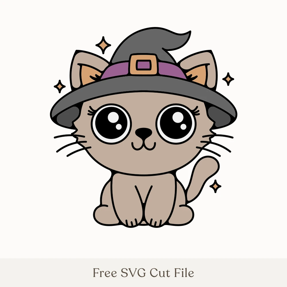 Cat in a Witch Hat