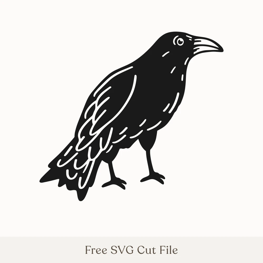 Standing Raven