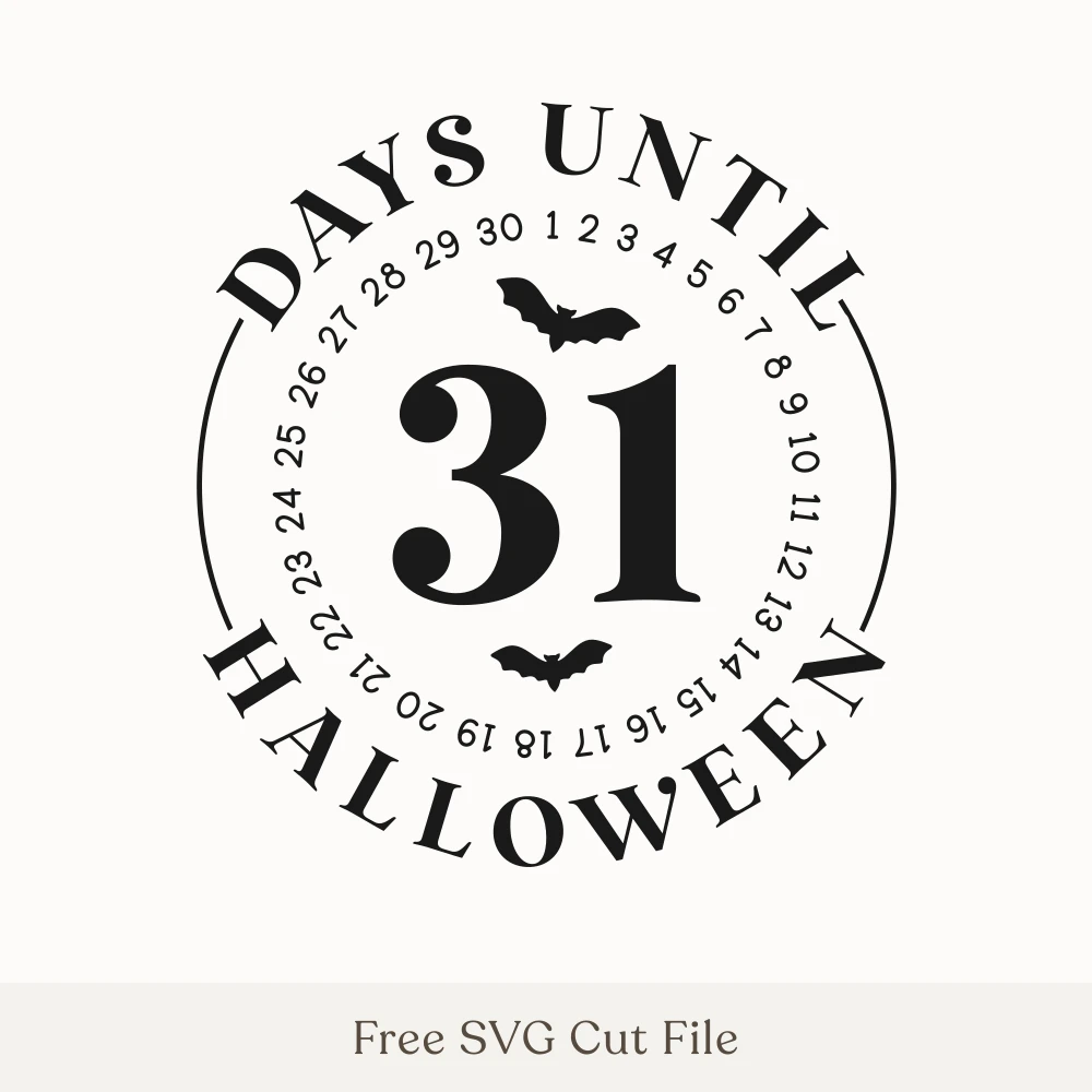 Days Until Halloween Countdown