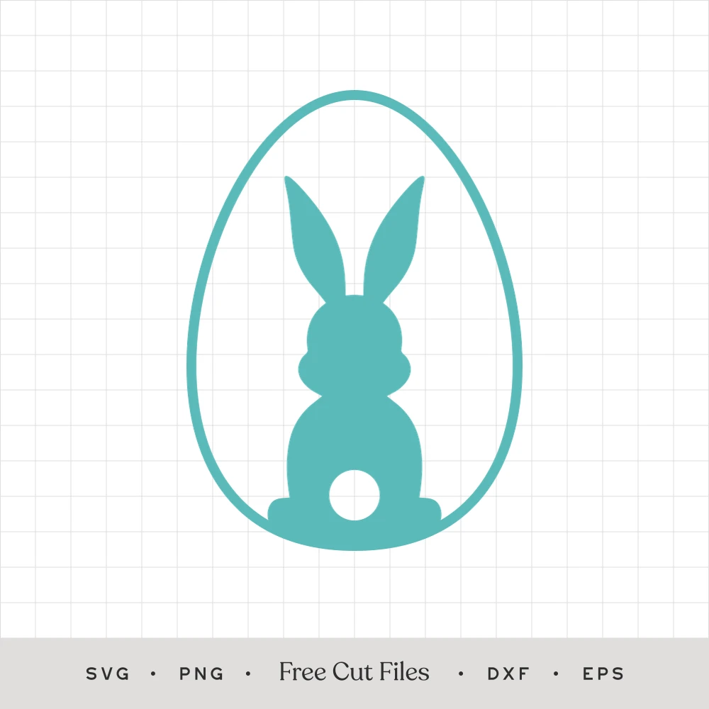 Easter Bunny Silhouette