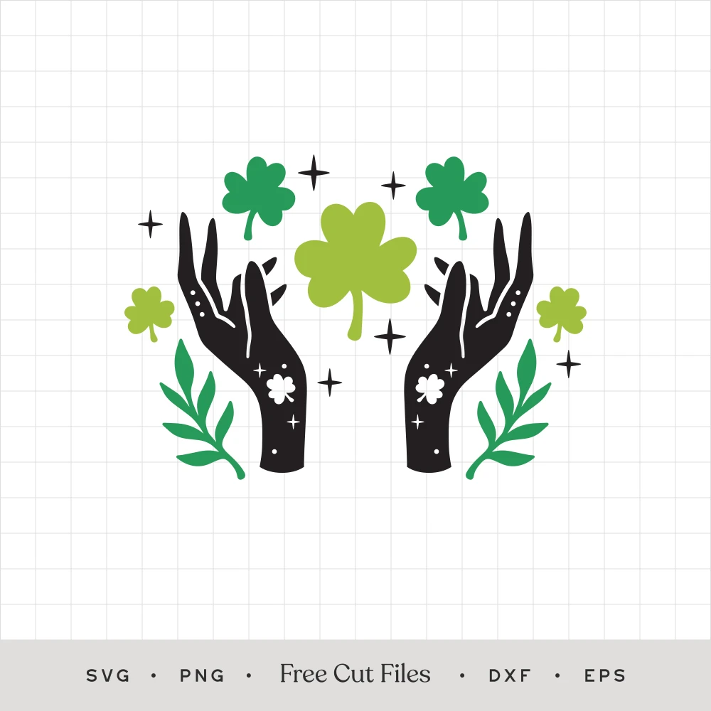 Witchy Clover Hands