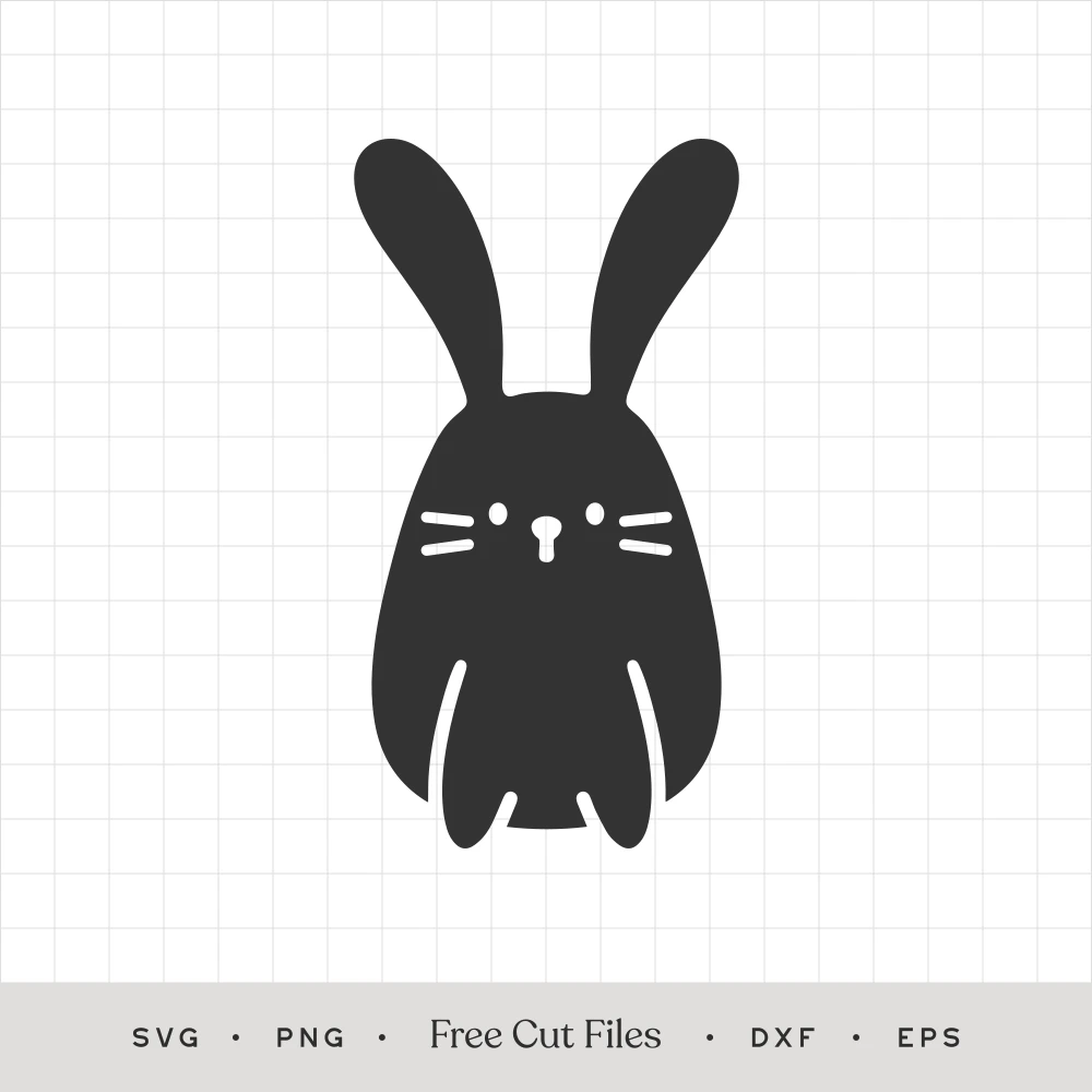 Cute Bunny Silhouette
