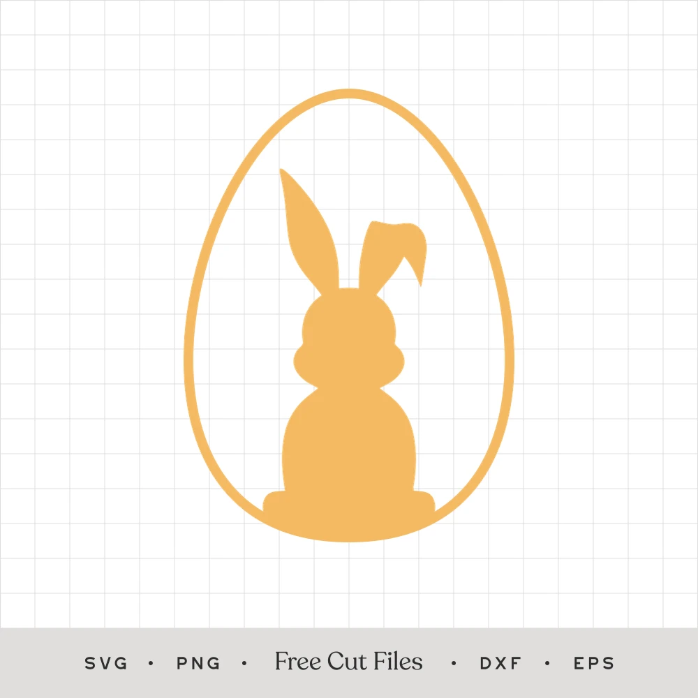 Easter Bunny Silhouette