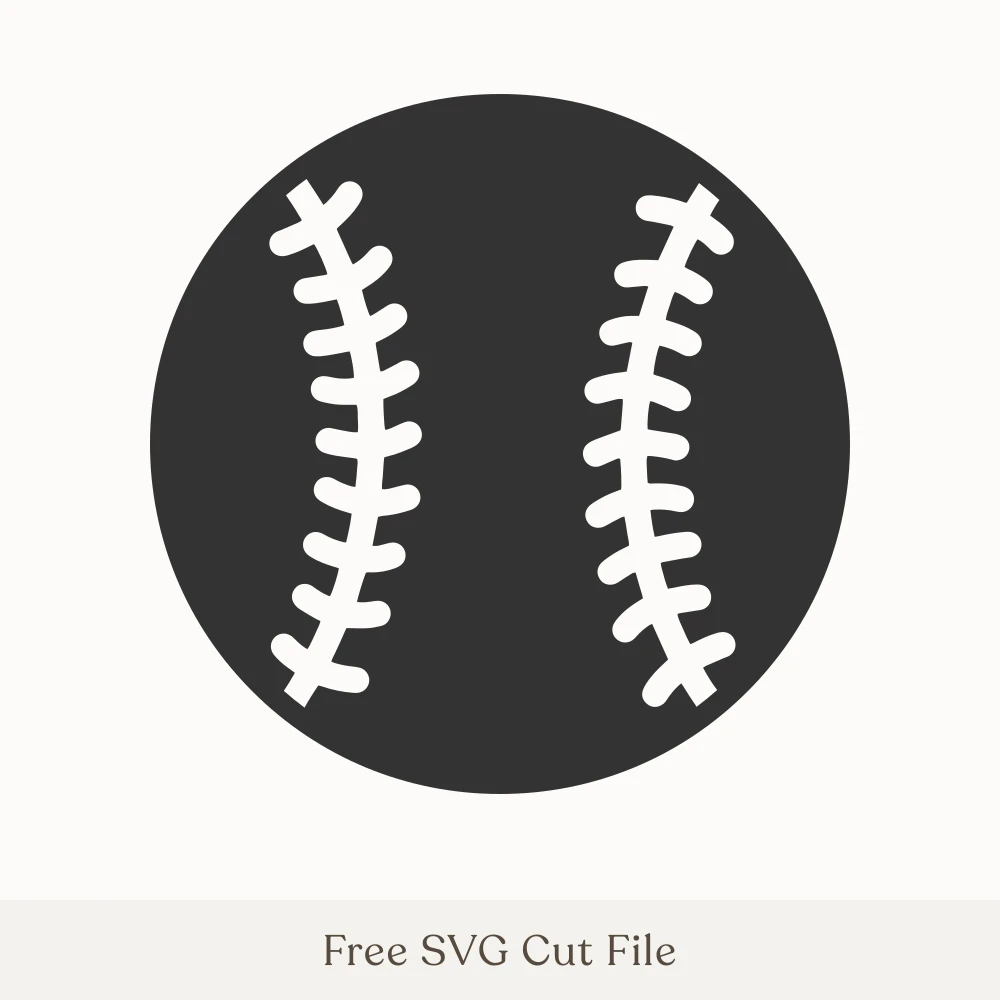 Baseball With Stitches