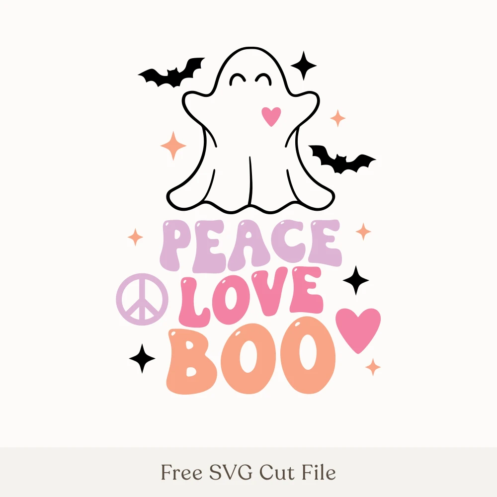 Peace Love Boo