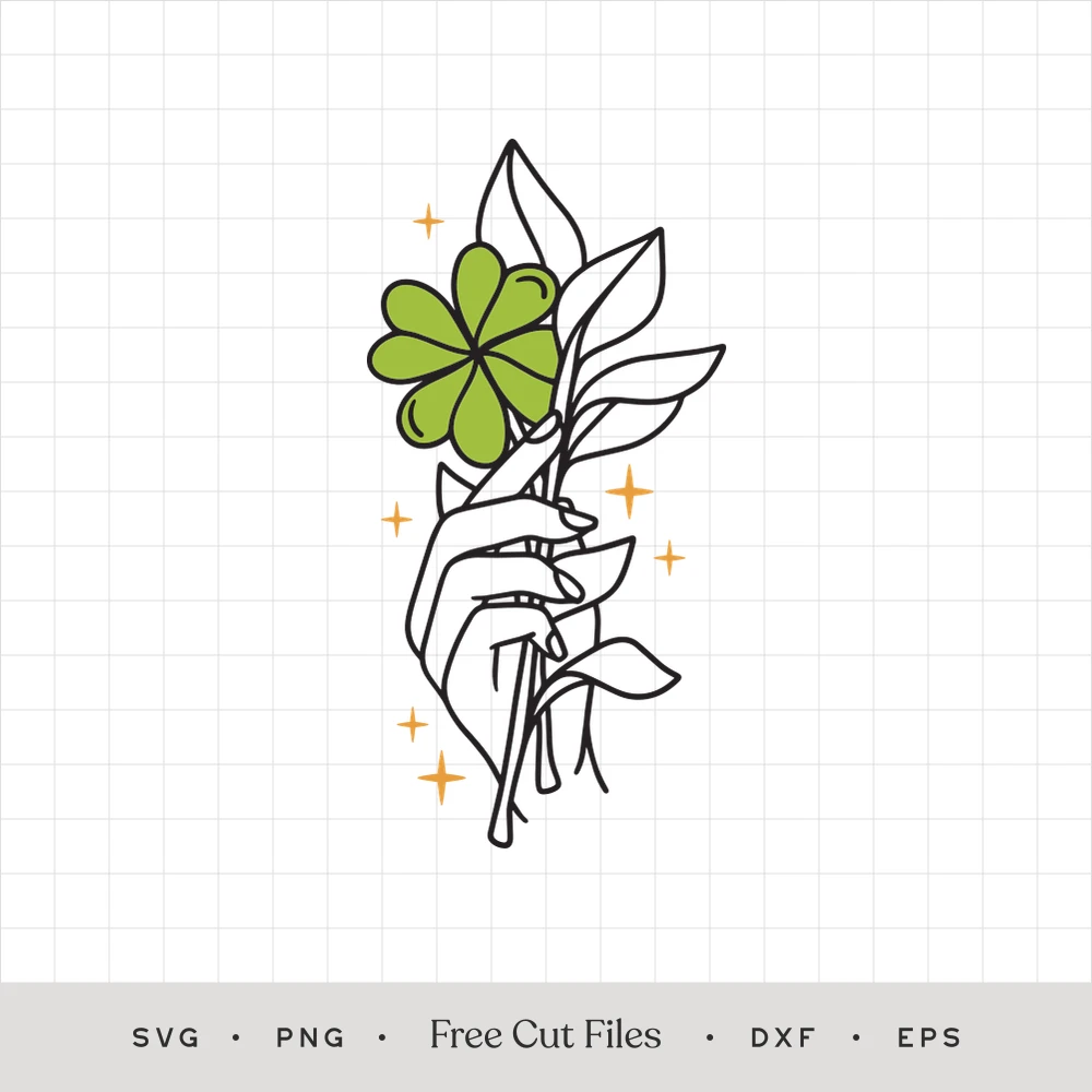 Shamrock Bouquet Hand