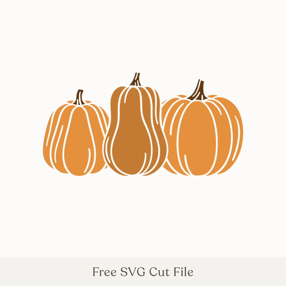 Three Pumpkins