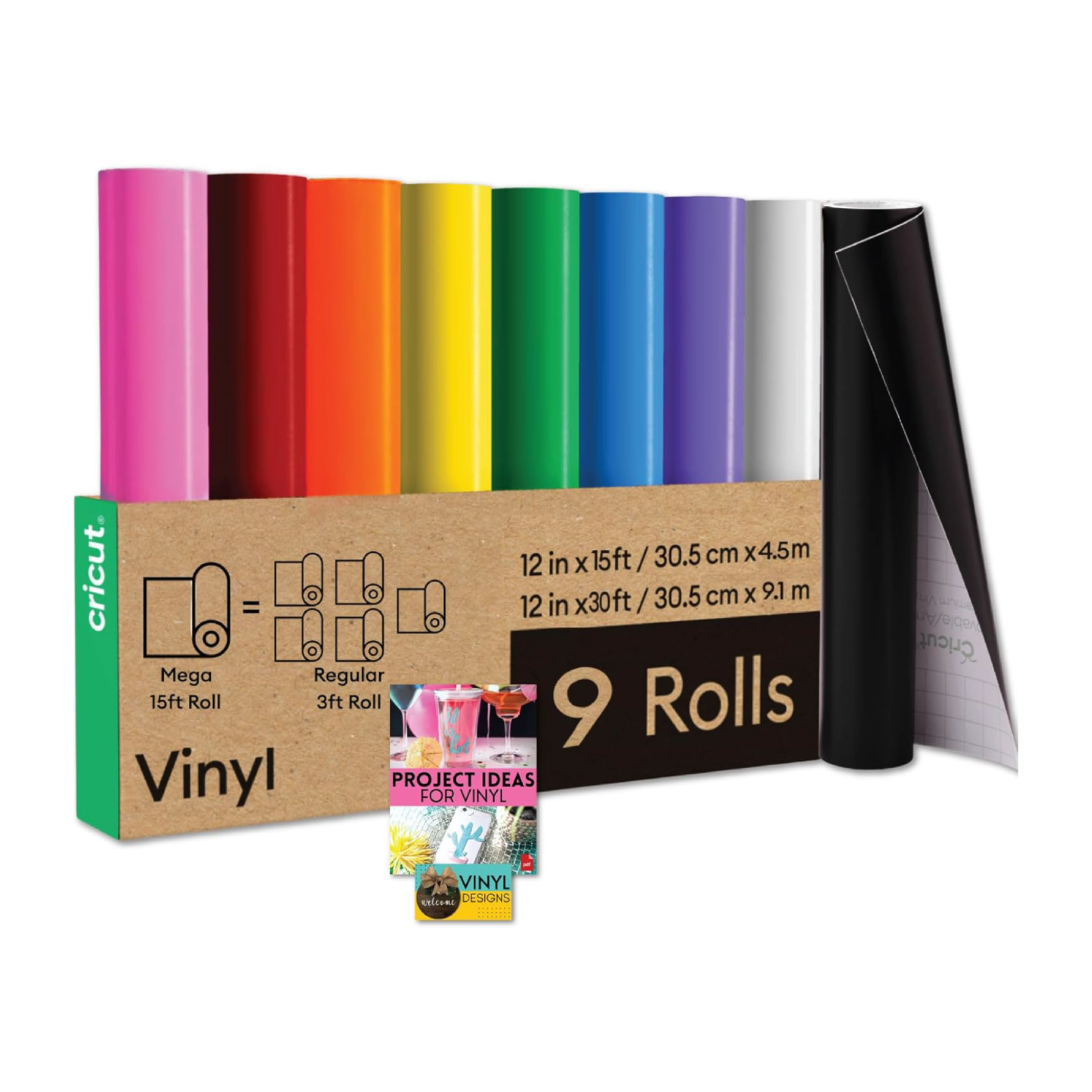 Cricut® Premium Vinyl Bundle - 9 rolls